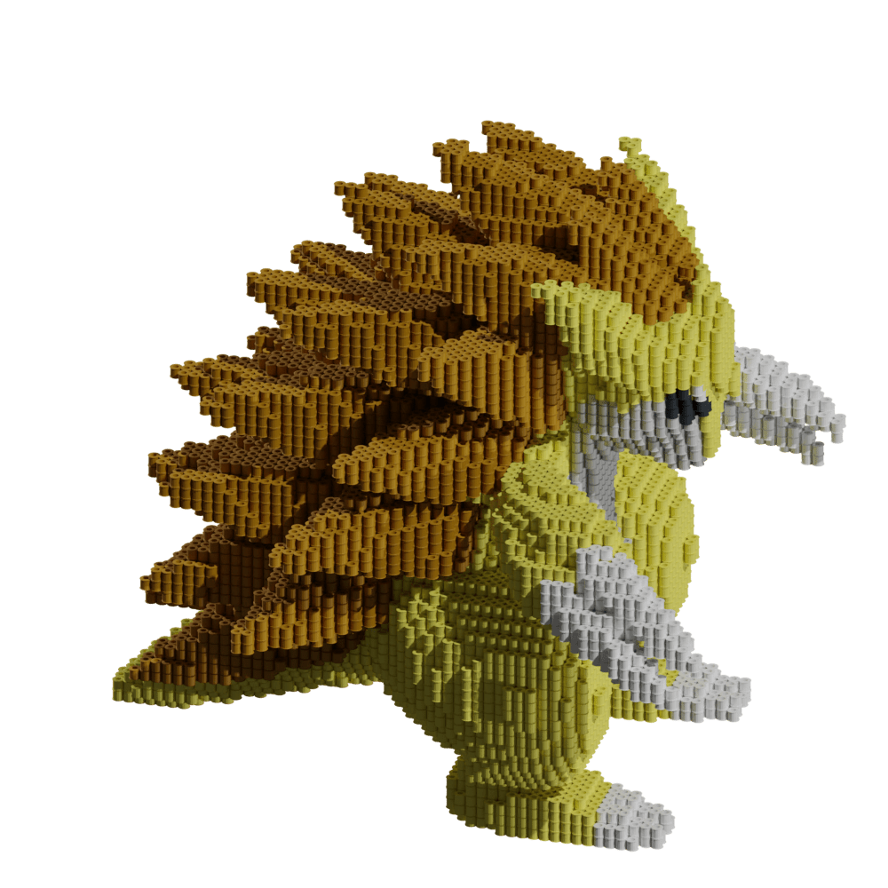 Patron Sandslash (Pokemon) – fusebeads