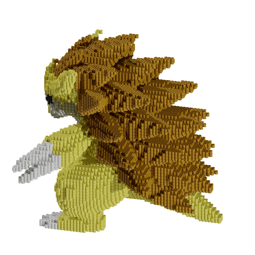 Patron Sandslash (Pokemon) – fusebeads