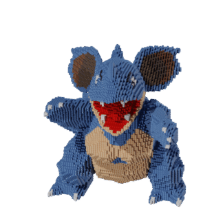Patron Nidoqueen Pokemon – fusebeads