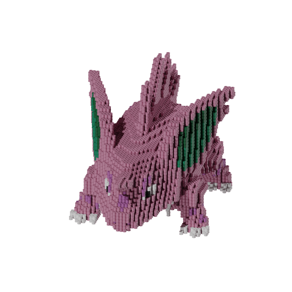 Patron Nidorino Pokemon – fusebeads