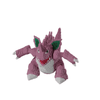 Patron Nidoking Pokemon – fusebeads