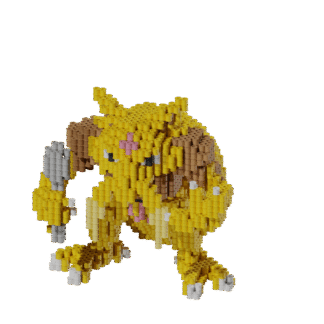 Patrón Pokémon Kadabra – fusebeads