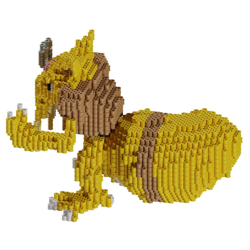 Patrón Pokémon Kadabra – fusebeads