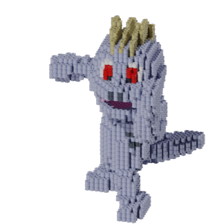 Patrón Pokémon Machop – fusebeads