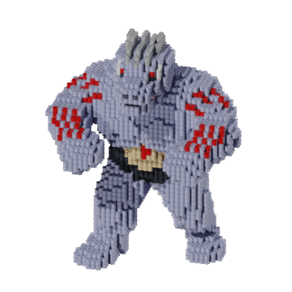 Patrón Pokémon Machoke – fusebeads