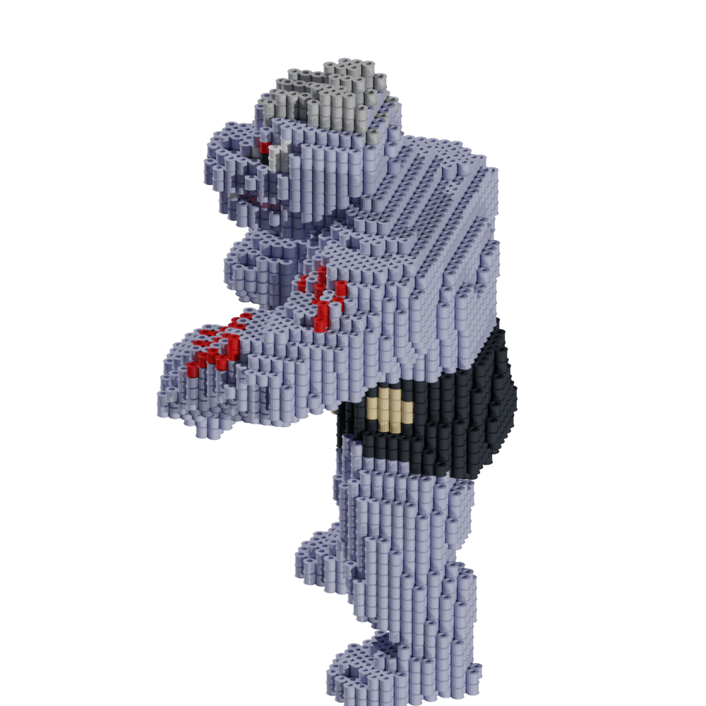 Patrón Pokémon Machoke – fusebeads