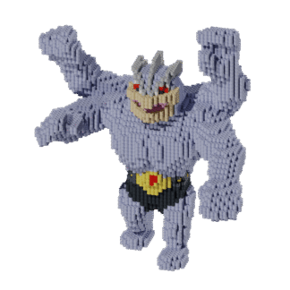 Patrón Pokémon Machamp – fusebeads