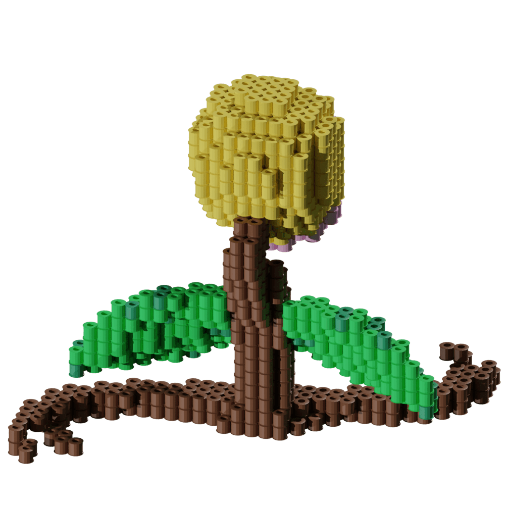 Patrón Pokémon Bellsprout – fusebeads