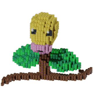 Patrón Pokémon Bellsprout – fusebeads