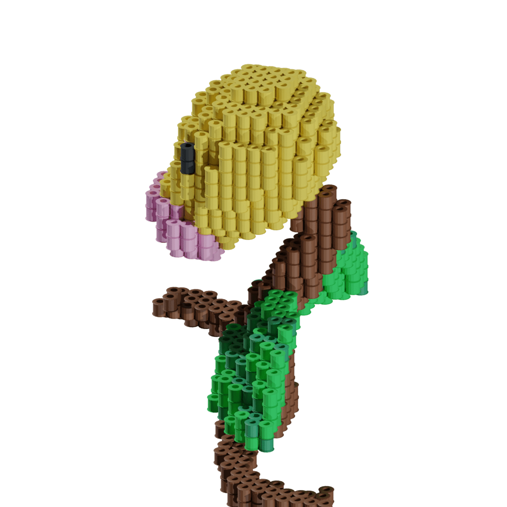 Patrón Pokémon Bellsprout – fusebeads