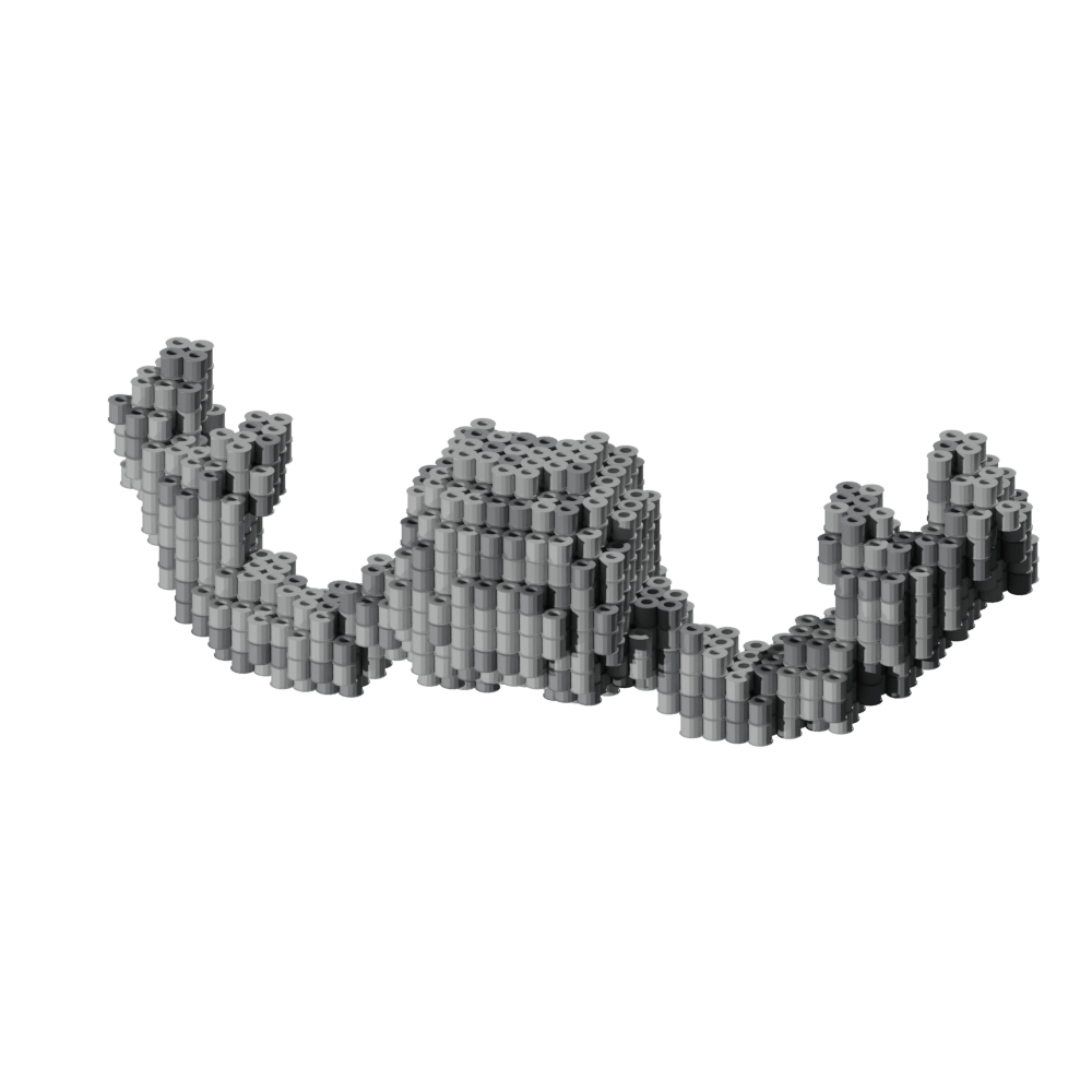 Patrón Pokémon Geodude – fusebeads