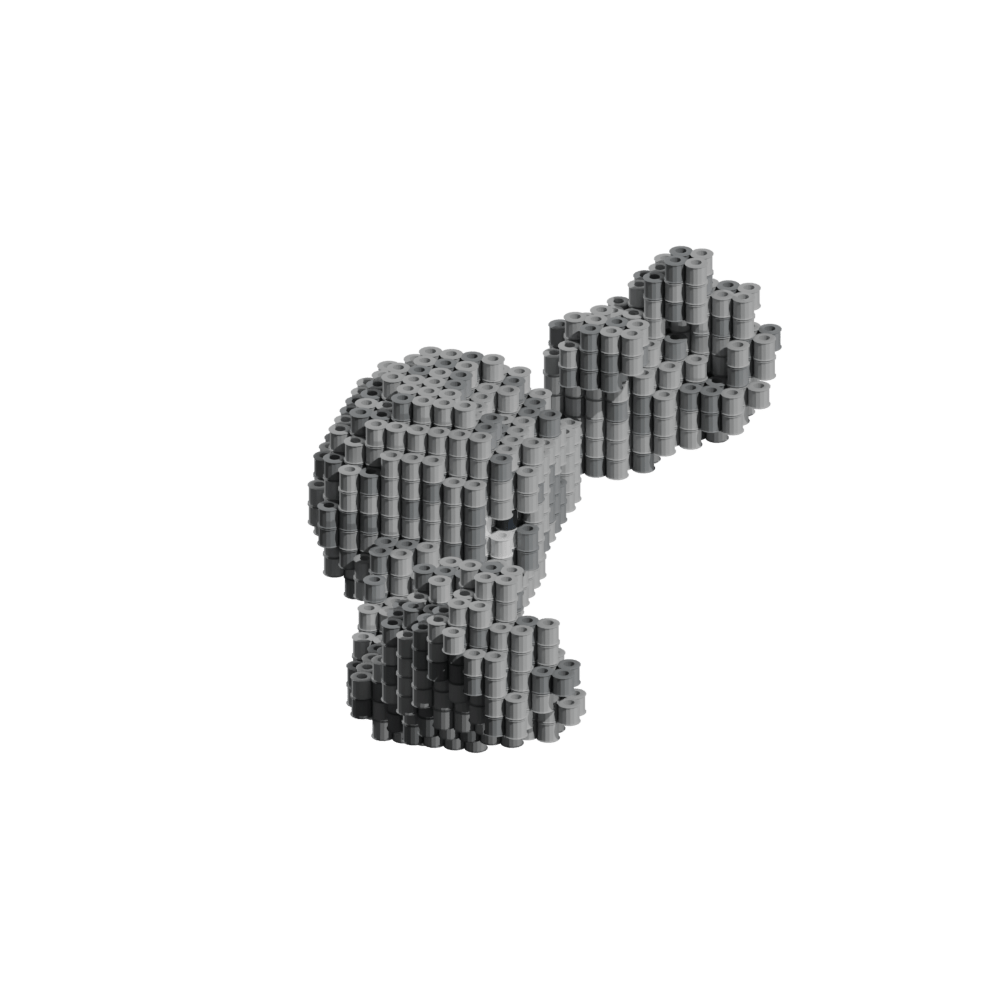 Patrón Pokémon Geodude – fusebeads