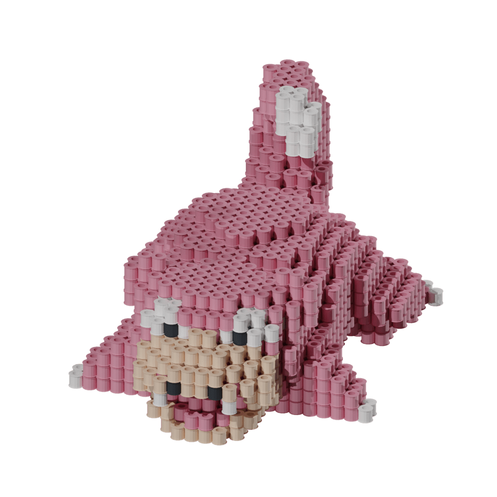 Patrón Pokémon Slowpoke – fusebeads