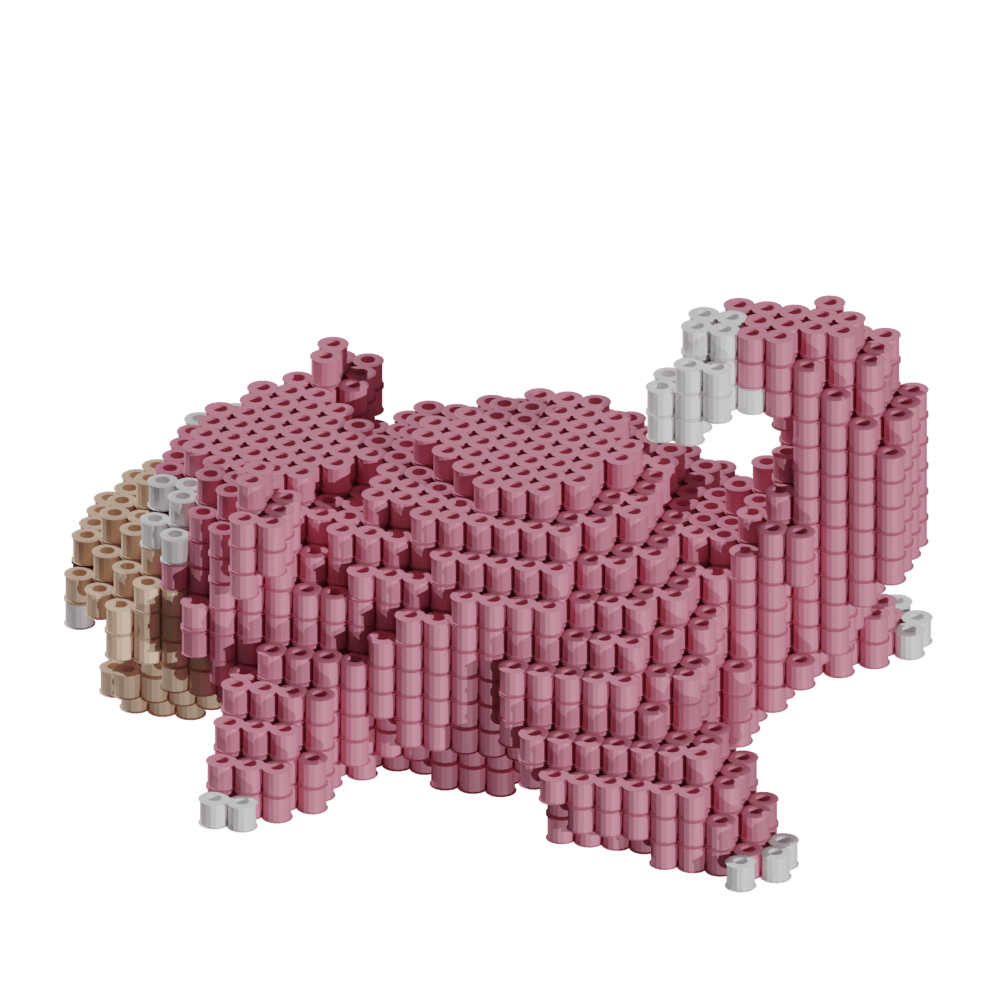 Patrón Pokémon Slowpoke – fusebeads