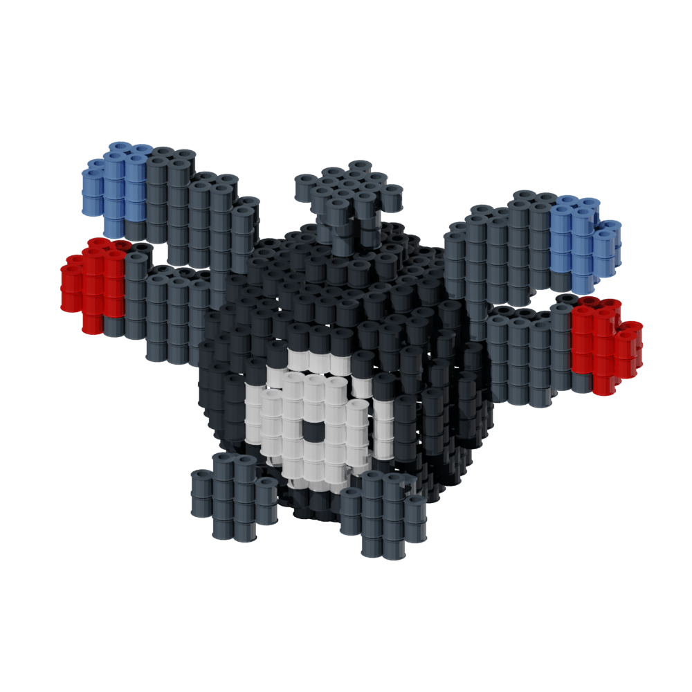 Patrón Pokémon Magnemite – fusebeads