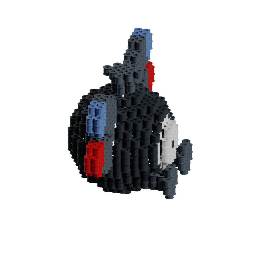 Patrón Pokémon Magnemite – fusebeads