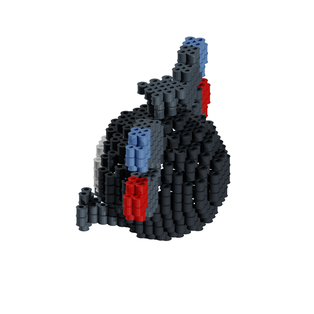 Patrón Pokémon Magnemite – fusebeads