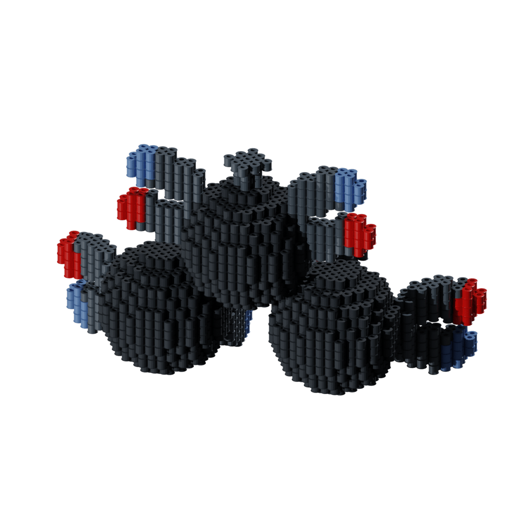 Patrón Pokémon Magneton – fusebeads