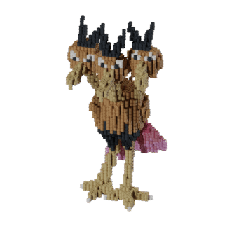 Patrón Pokémon Dodrio – fusebeads