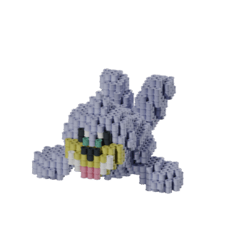 Patrón Pokémon Seel – fusebeads