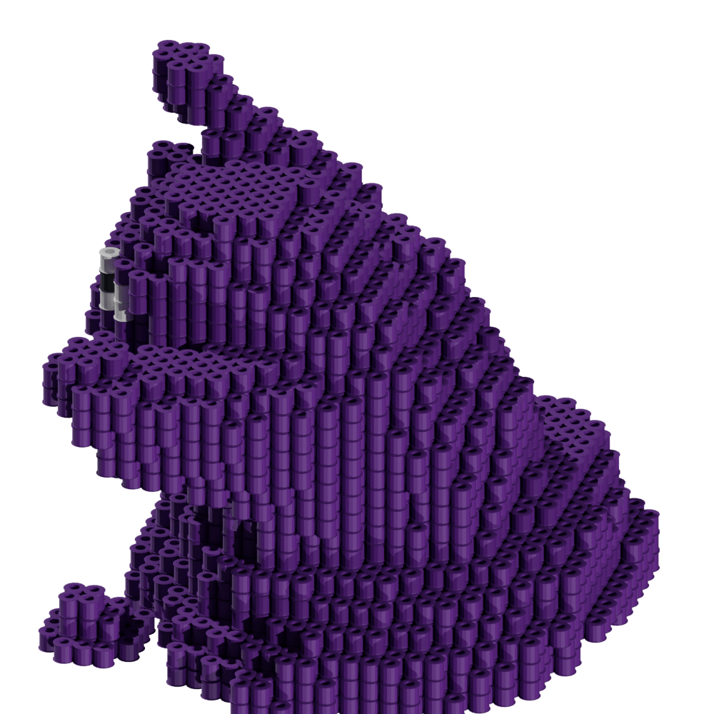 Patrón Pokémon Grimer – fusebeads