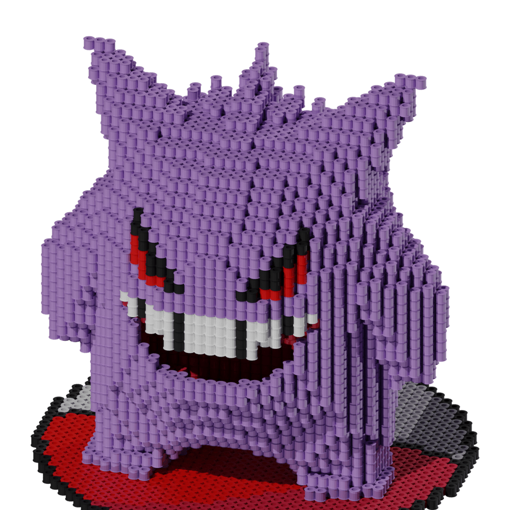 Patrón Pokémon Gengar – fusebeads