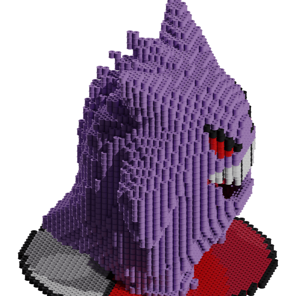 Patrón Pokémon Gengar – fusebeads