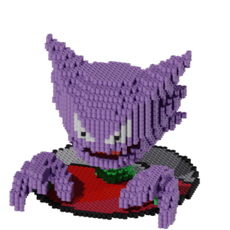 Patrón Pokémon Haunter – fusebeads