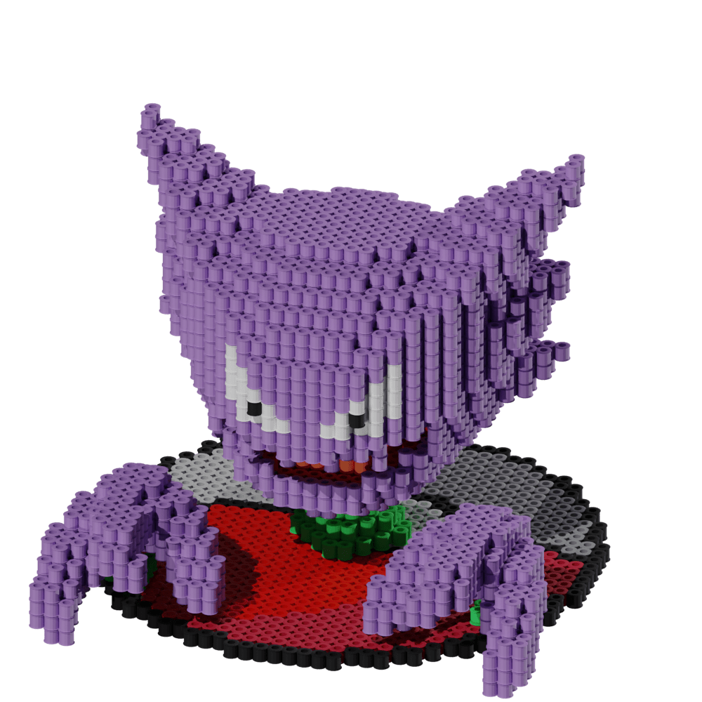 Patrón Pokémon Haunter – fusebeads