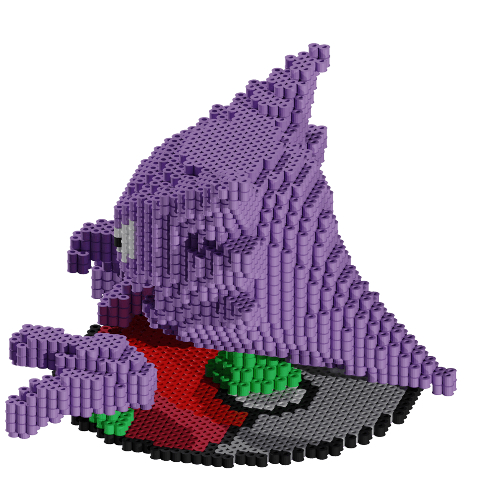 Patrón Pokémon Haunter – fusebeads