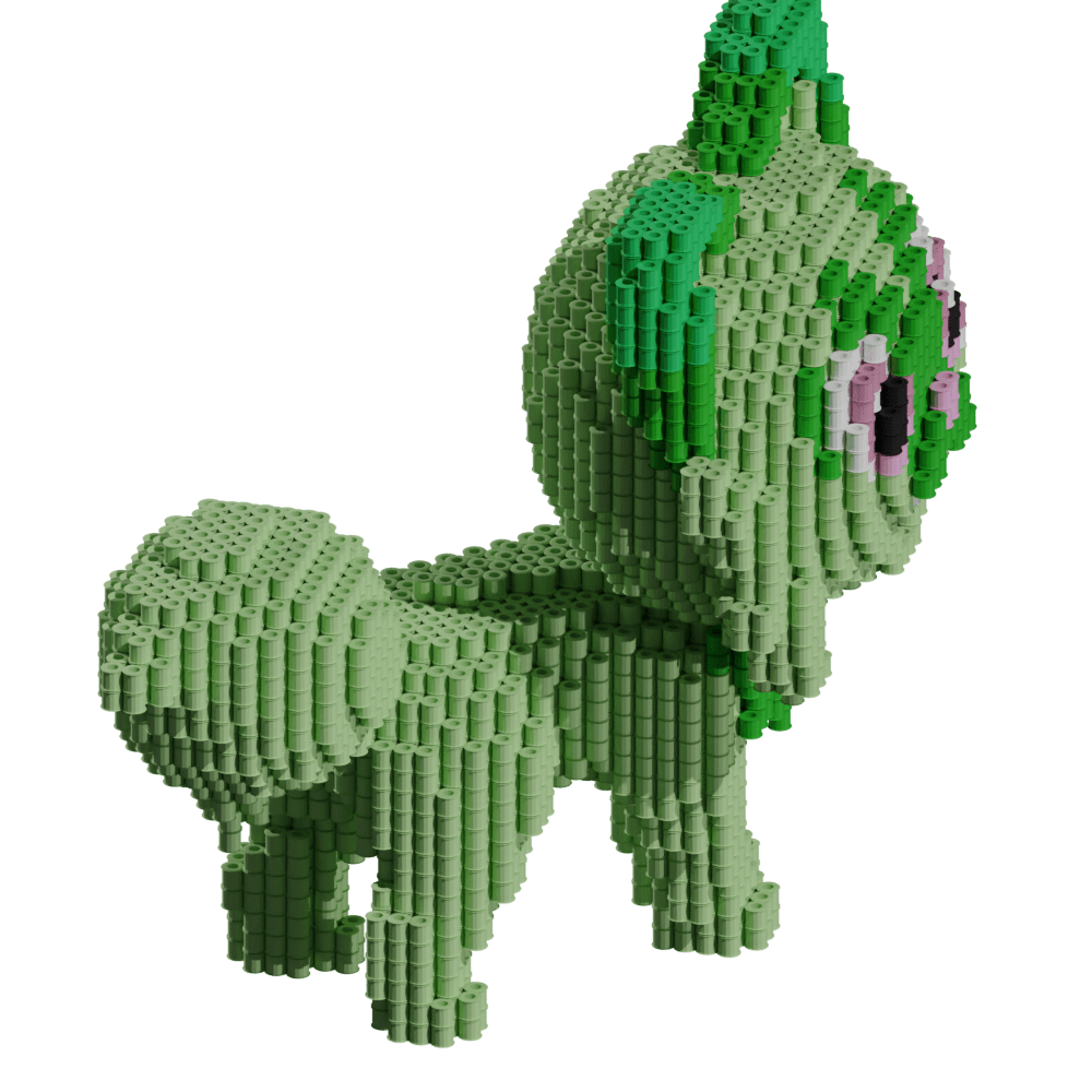 Patrón Pokémon Sprigatito – fusebeads