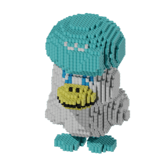 Patrón Pokémon Quaxly – fusebeads