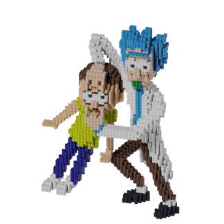 Patrón Rick & Morty - Rick&Morty – fusebeads