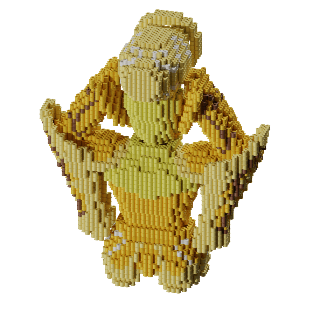 Patrón Caballeros del Zodiaco Armadura de ACUARIO – fusebeads