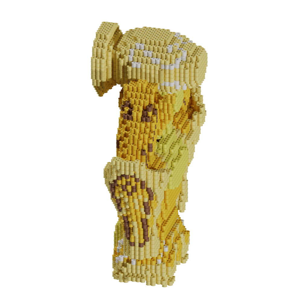 Patrón Caballeros del Zodiaco Armadura de ACUARIO – fusebeads