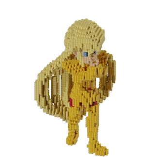 Patrón Caballeros del Zodiaco Shaka de VIRGO. – fusebeads