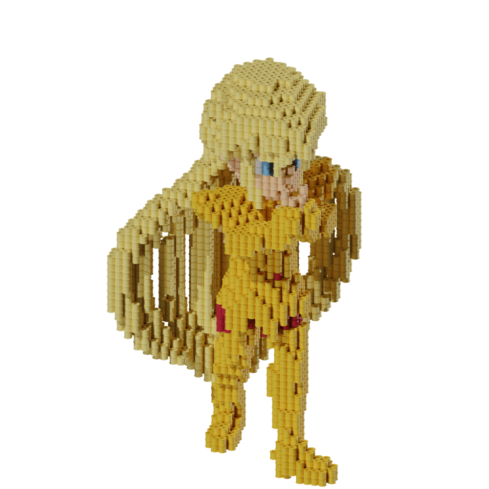 Patrón Caballeros del Zodiaco Shaka de VIRGO. – fusebeads