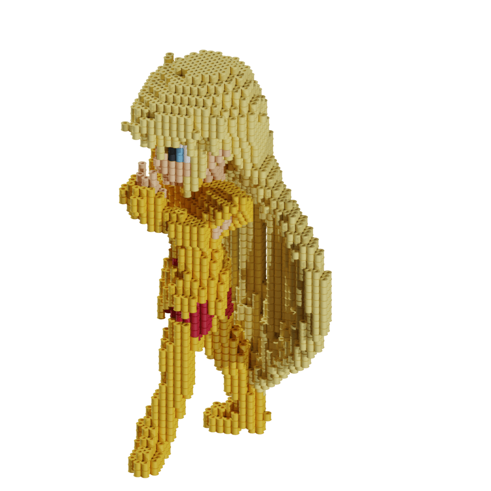 Patrón Caballeros del Zodiaco Shaka de VIRGO. – fusebeads