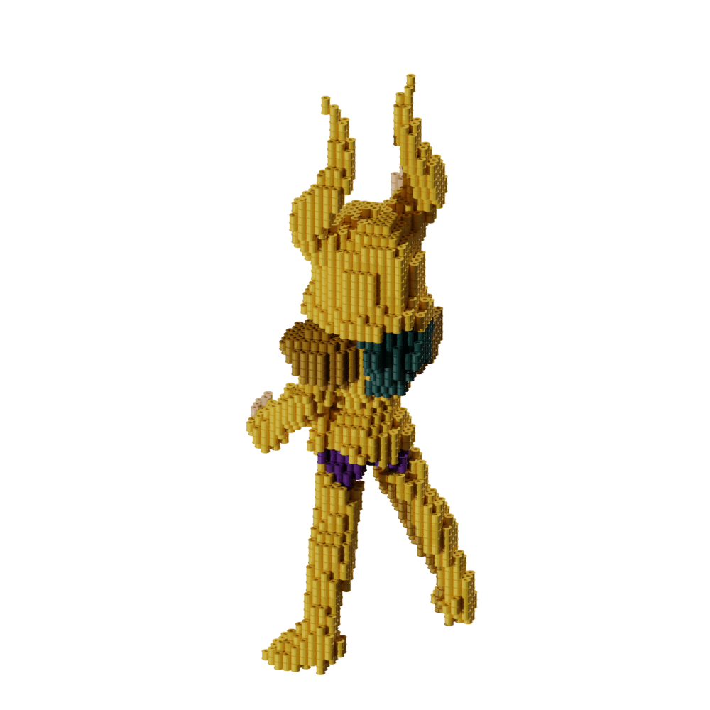 Patrón Caballeros del Zodiaco Shura de CAPRICORNIO – fusebeads
