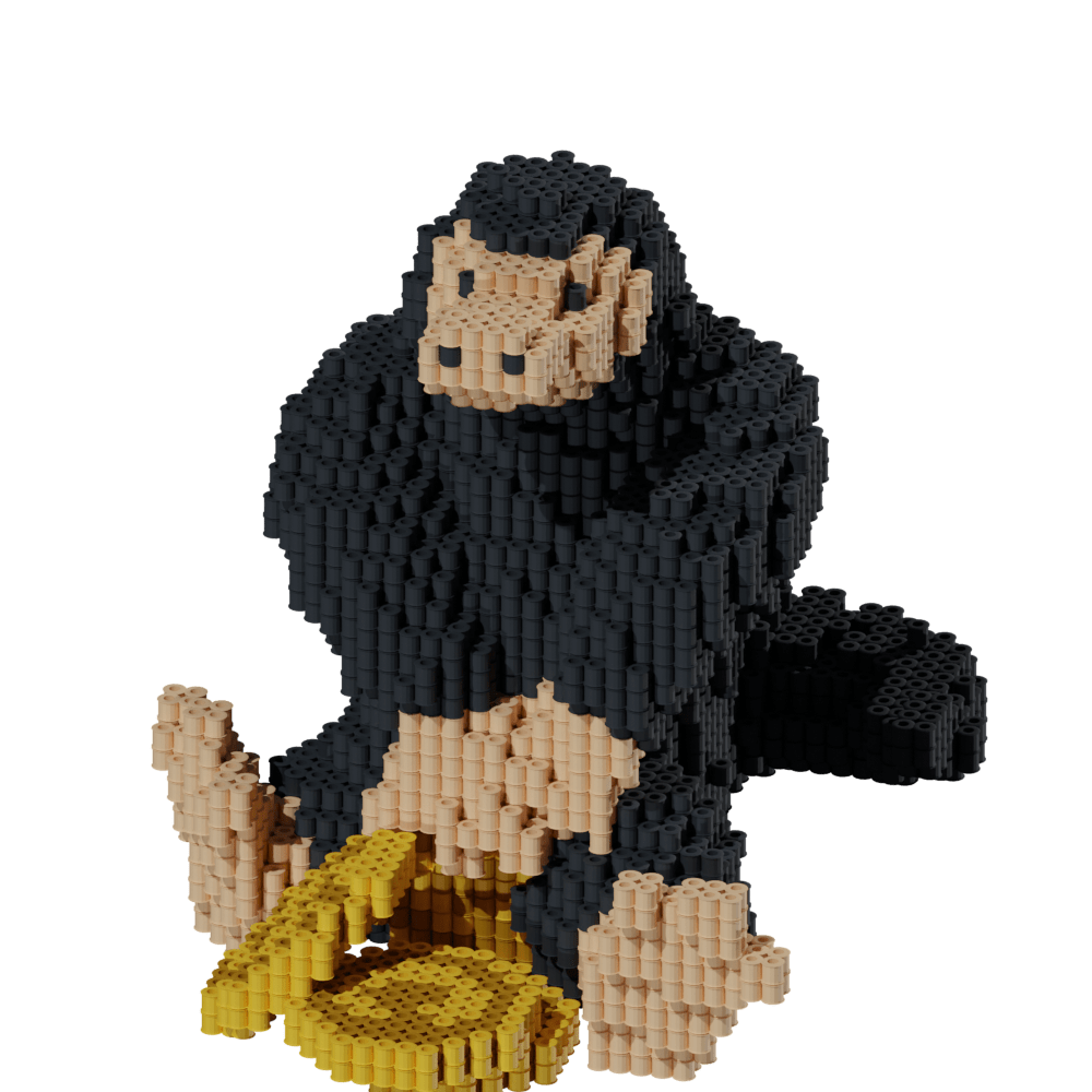 Patrón Harry Potter Niffler-Escarapato. – fusebeads