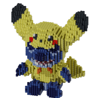 Patrón Lilo & Stitch - Stich-pikachu – fusebeads