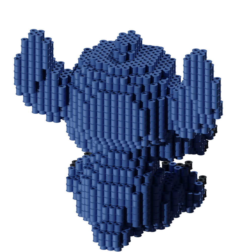 Patrón Lilo & Stitch - Stitch. – fusebeads