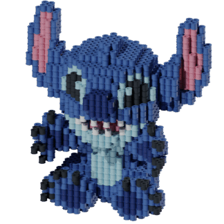 Patrón Lilo & Stitch - Stitch. – fusebeads