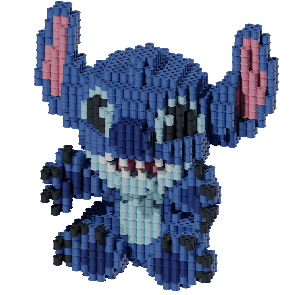 Patrón Lilo & Stitch - Stitch. – fusebeads
