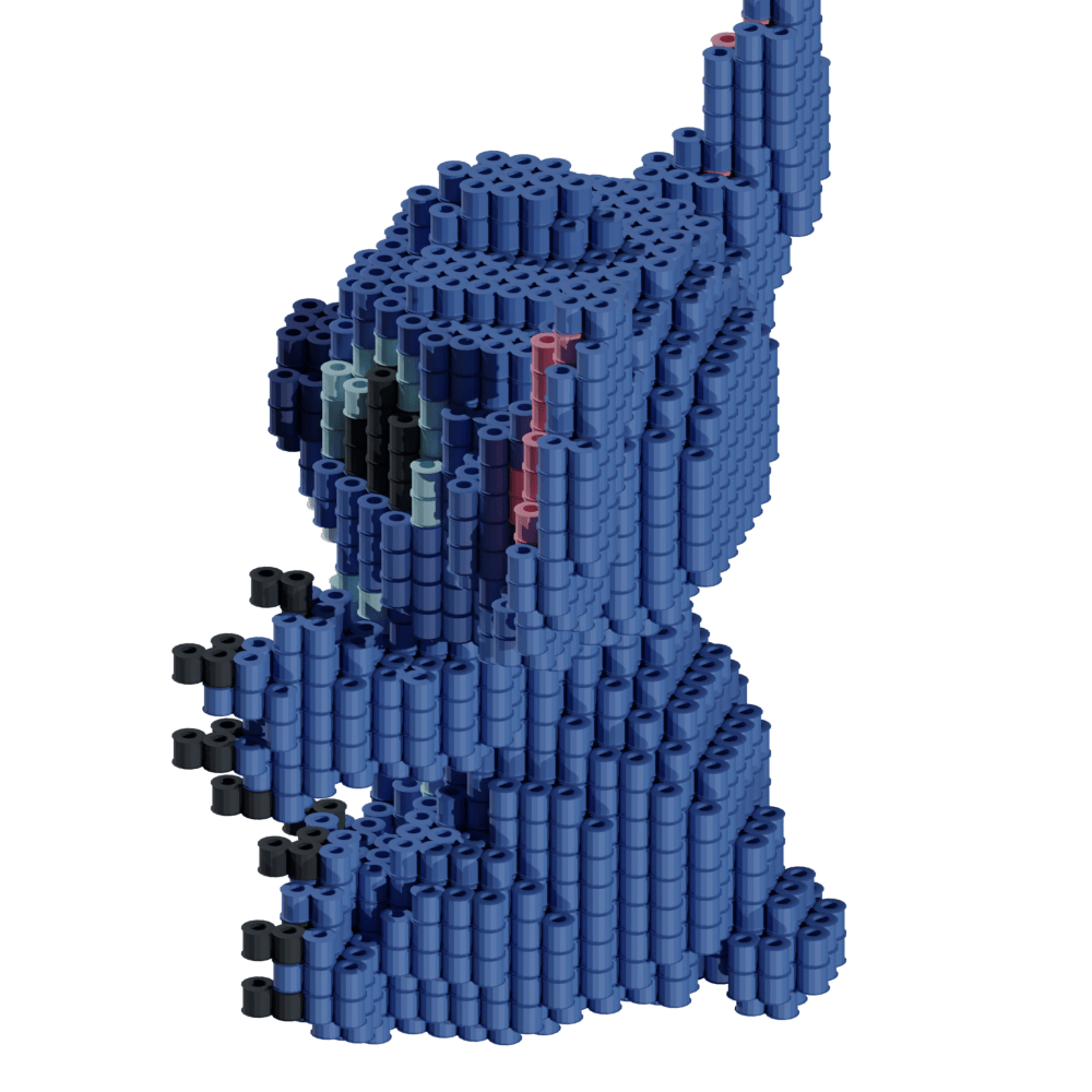 Patrón Lilo & Stitch - Stitch. – fusebeads