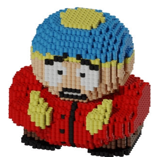 Patrón South Park Cartman – fusebeads