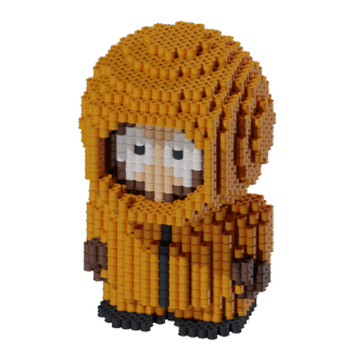 Patrón South Park Kenny – fusebeads