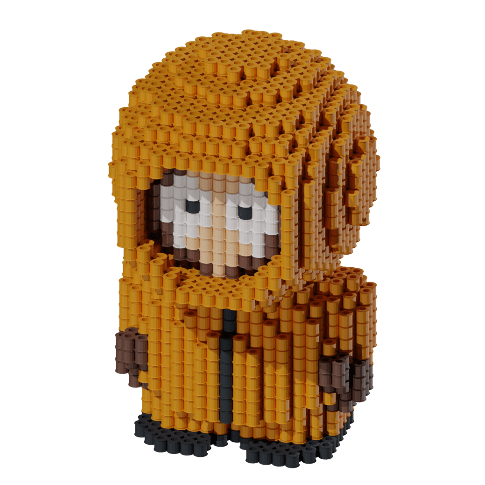 Patrón South Park Kenny – fusebeads