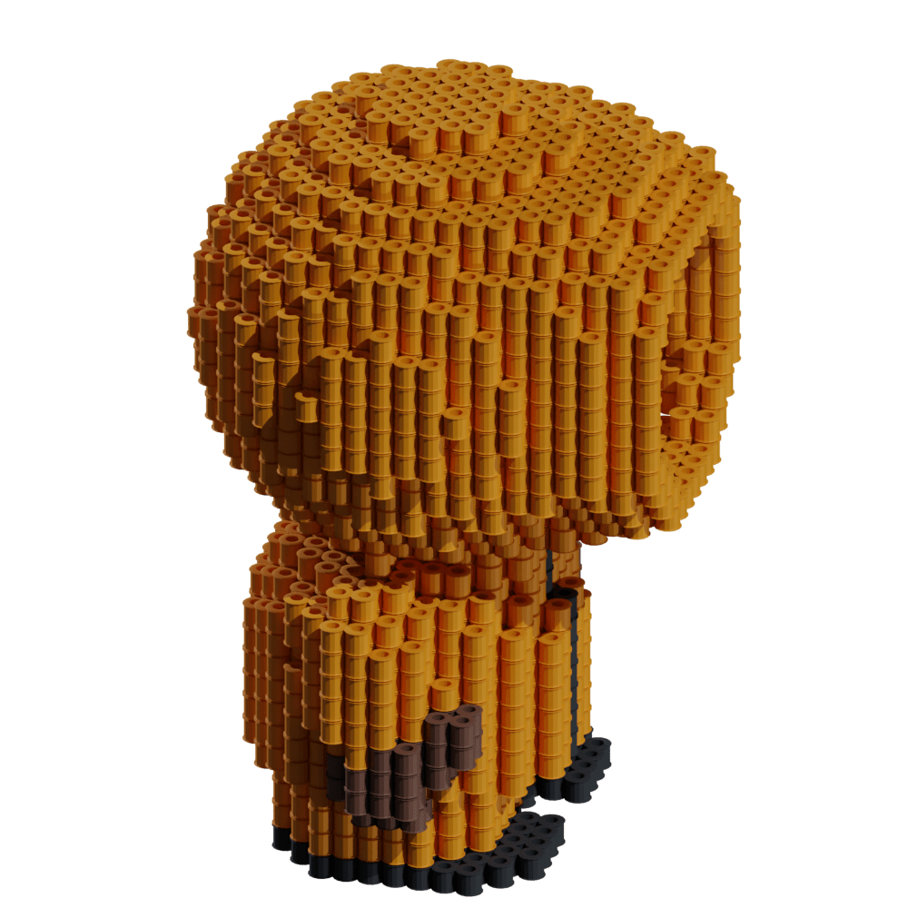 Patrón South Park Kenny – fusebeads