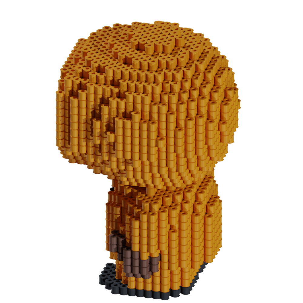 Patrón South Park Kenny – fusebeads